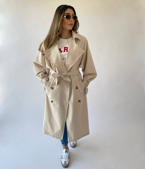 TRENCH COAT OLIVIA BEIGE