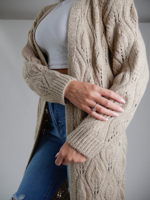 CARDIGAN ALVA BEIGE